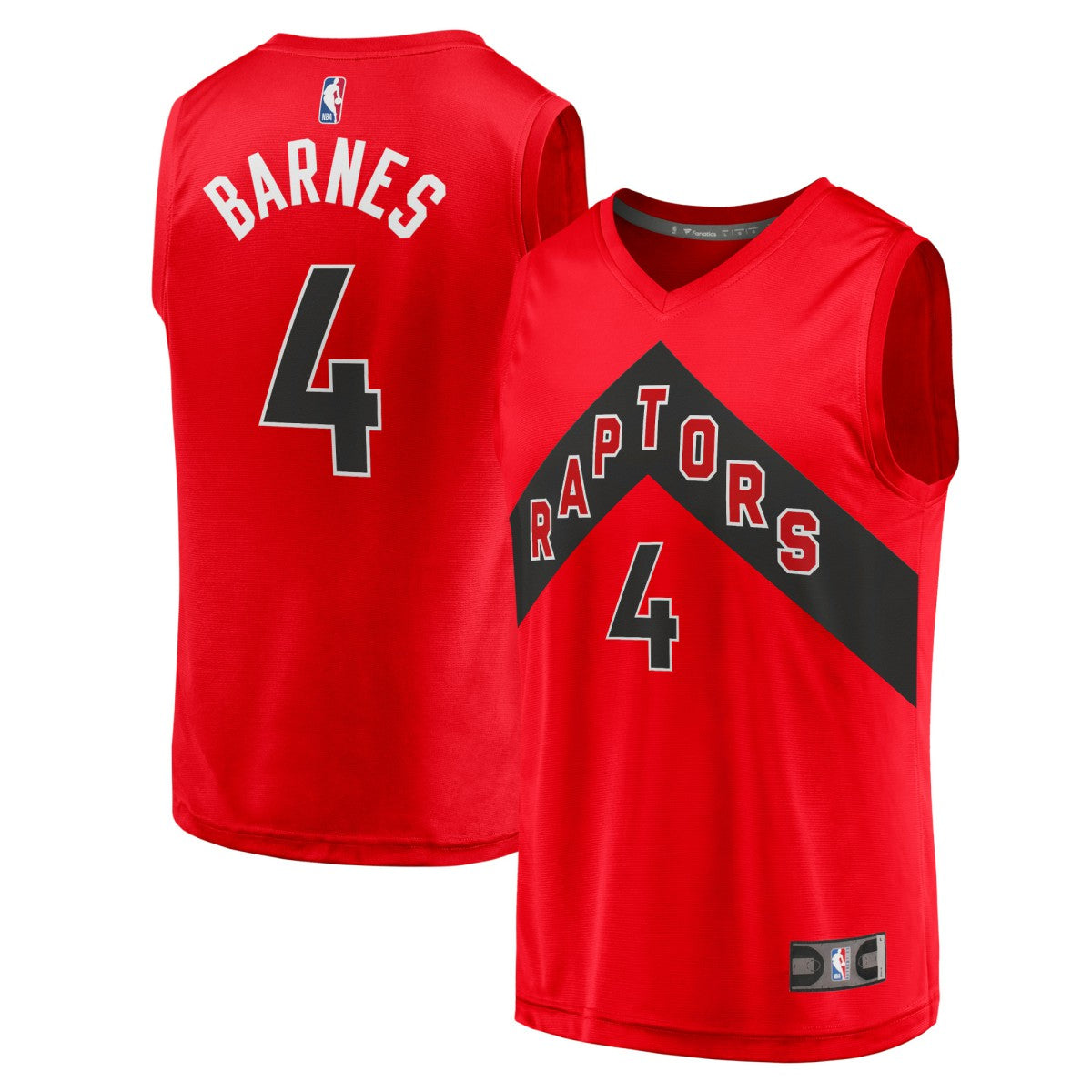 Scottie Barnes Toronto Raptors Fast Break Replica Jersey - Icon Edition - Red | Fanatics online