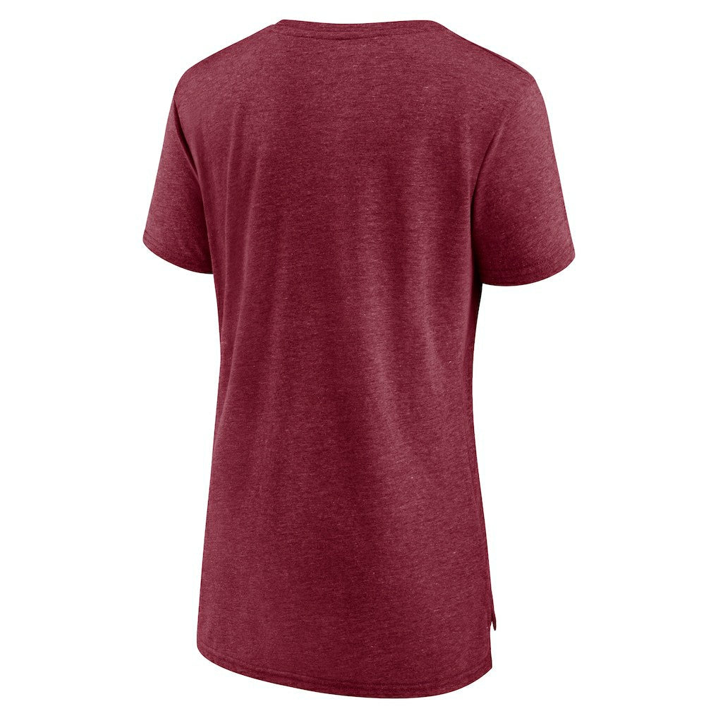 Cleveland Cavaliers Women's Heritage Tri-Blend T-Shirt sale - Heather Wine cheap