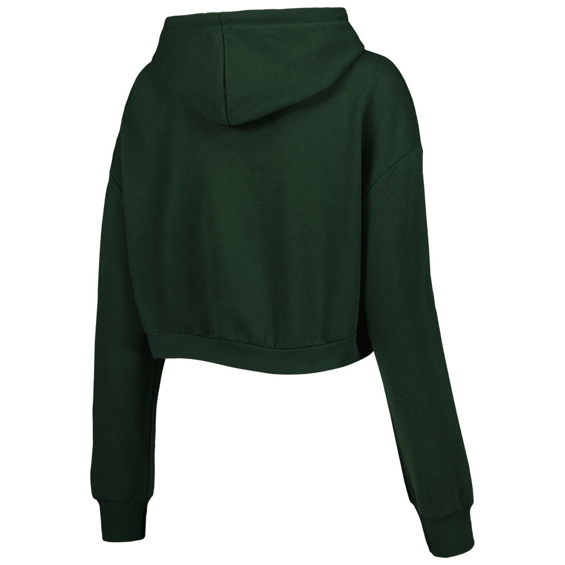 Green Bay Packers The Wild Collective Women's Cropped Pullover Hoodie - Green outlet