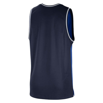 Dallas Mavericks Courtside Versus Force Split DNA Performance Mesh Tank Top sale - Blue/Navy | Nike discount