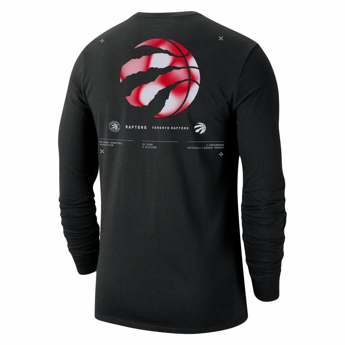 Toronto Raptors Essential Air Traffic Control Long Sleeve T-Shirt - Black | Nike on sale