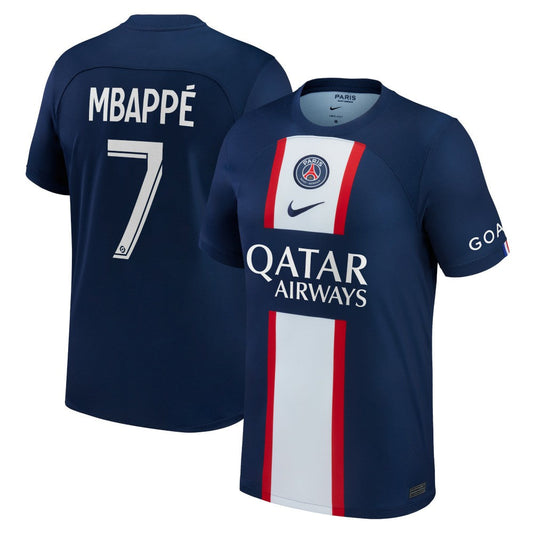 Kylian Mbappé Paris Saint-Germain 2022/23 Home Replica Player Jersey - Blue | Nike shop