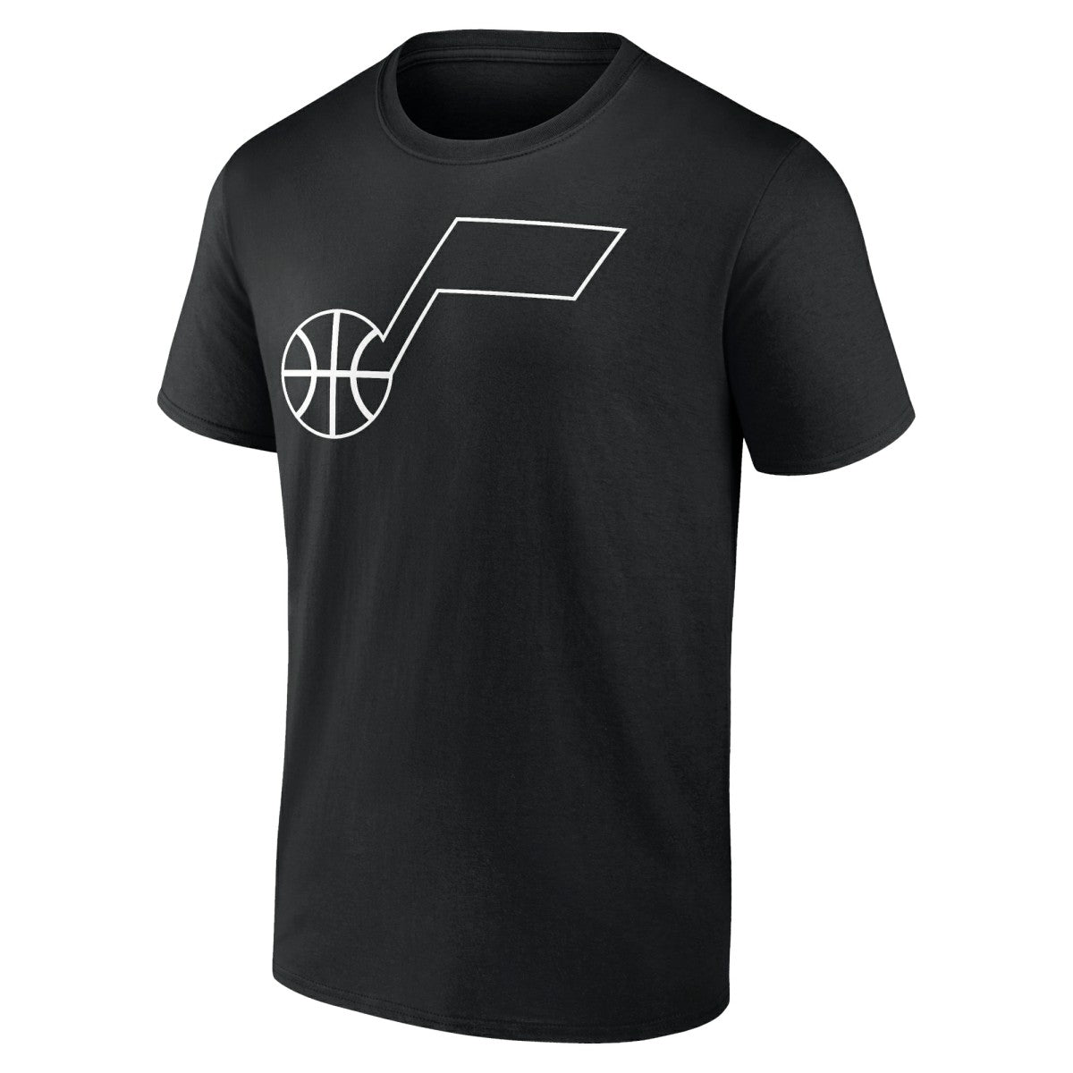Utah Jazz Taylor Logo T-Shirt - Black discount