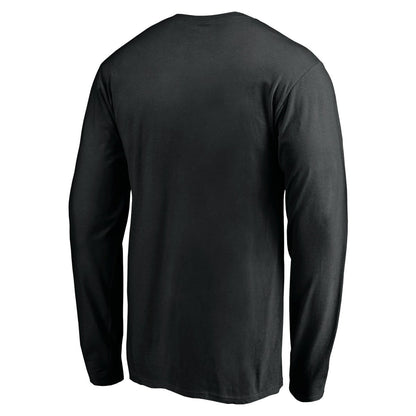 Utah Jazz Primary Logo Team Long Sleeve T-Shirt - Black cheap