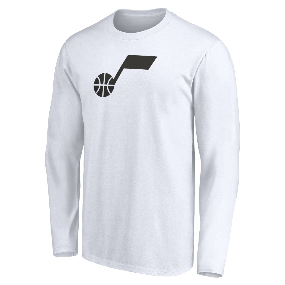 Utah Jazz Primary Logo Team Long Sleeve T-Shirt - White online