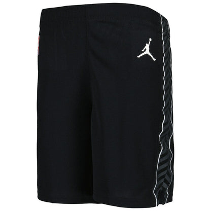 Brooklyn Nets Jordan Brand Preschool Statement Edition Team Replica Shorts - Black for sale