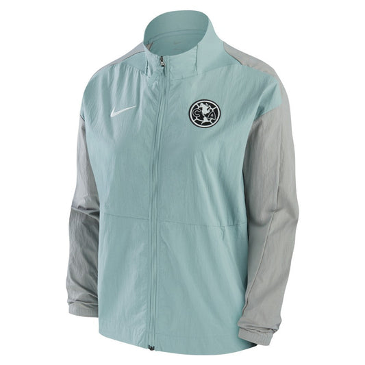 Club America Women's Team Anthem Raglan Performance Full-Zip Jacket - Gray | Nike discount