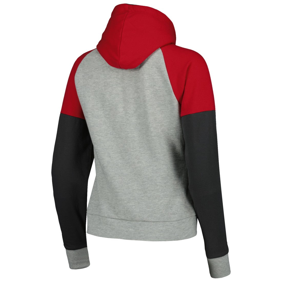 Tampa Bay Buccaneers Antigua Women's Lightweight Jackpot Raglan Half-Zip Pullover Hoodie - Heather Gray discount