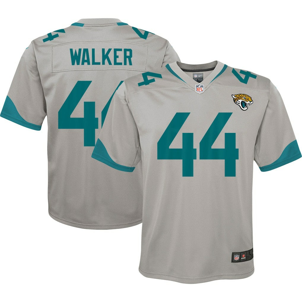 Travon Walker Jacksonville Jaguars Youth Inverted Game Jersey - Silver | Nike outlet
