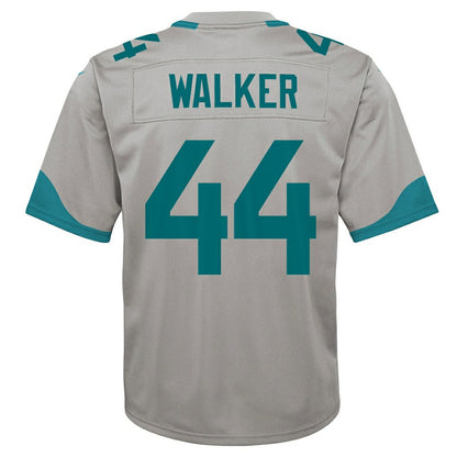 Travon Walker Jacksonville Jaguars Youth Inverted Game Jersey - Silver | Nike outlet