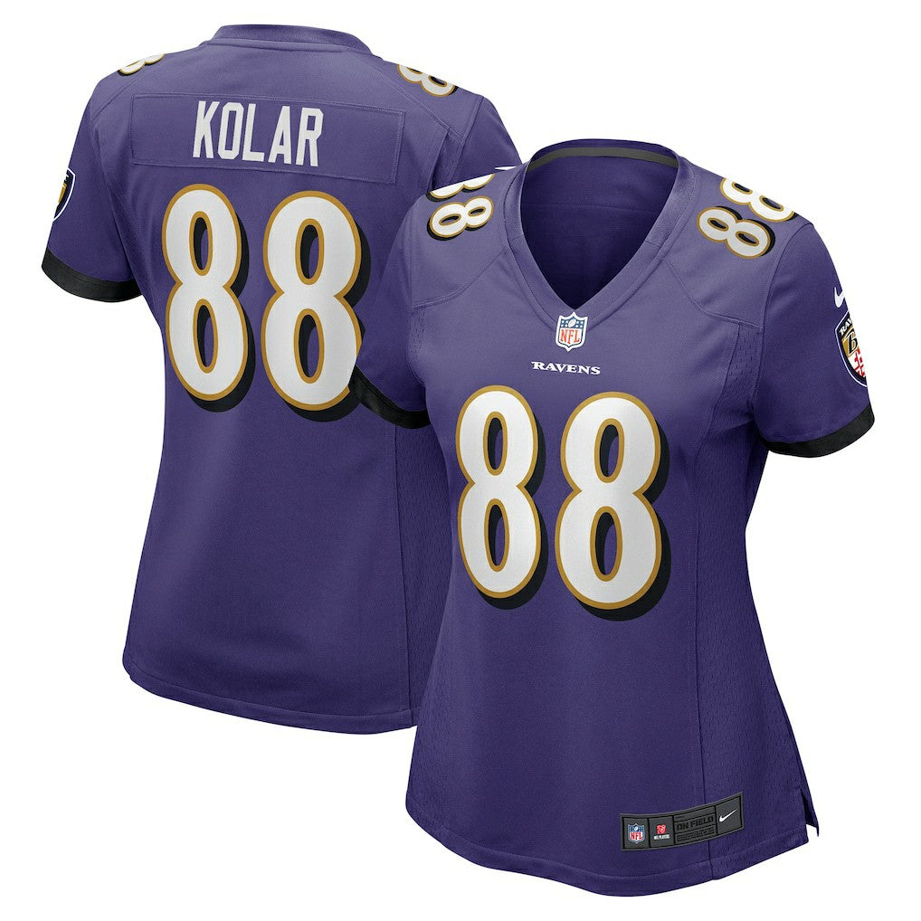 Charlie Kolar Baltimore Ravens Women's Player Game Jersey - Purple | Nike outlet