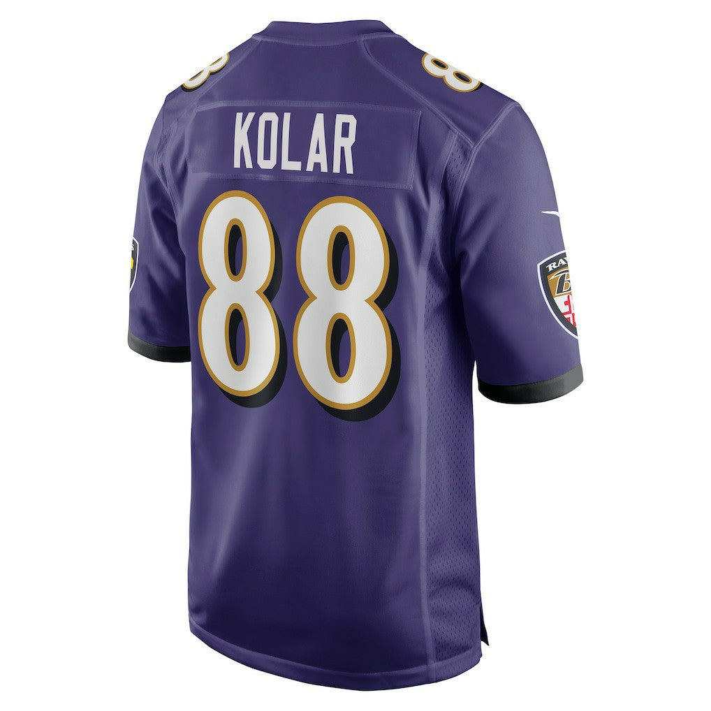 Charlie Kolar Baltimore Ravens Player Game Jersey - Purple | Nike for sale
