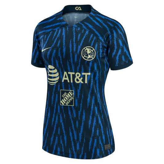 Club America Women's 2022/23 Away Replica Jersey - Blue | Nike online