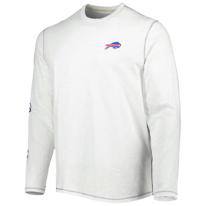 Buffalo Bills Laces Out Billboard Long Sleeve T-Shirt - White for sale
