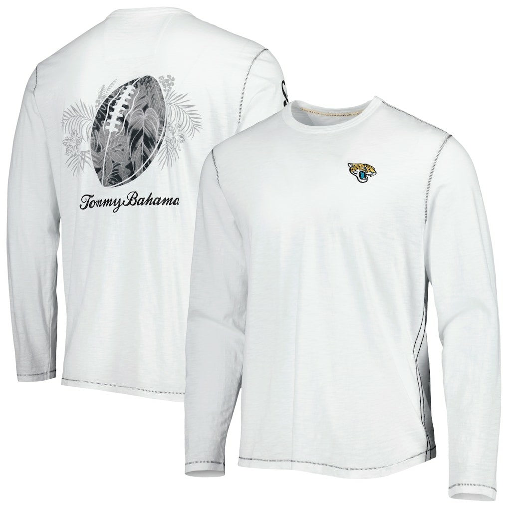 Jacksonville Jaguars Laces Out Billboard Long Sleeve T-Shirt - White discount