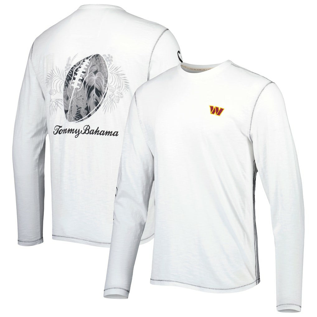 Washington Commanders Laces Out Billboard Long Sleeve T-Shirt - White sale