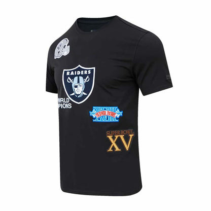 Las Vegas Raiders Pro Standard Championship T-Shirt - Black on sale
