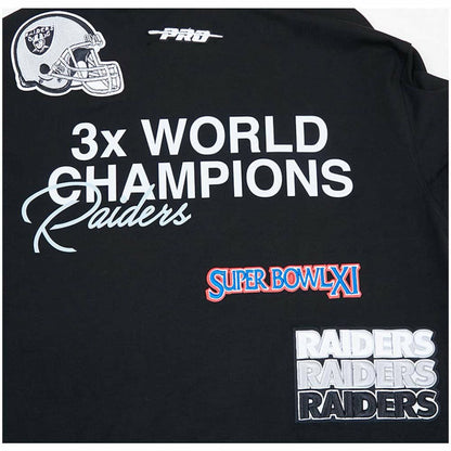 Las Vegas Raiders Pro Standard Championship T-Shirt - Black on sale