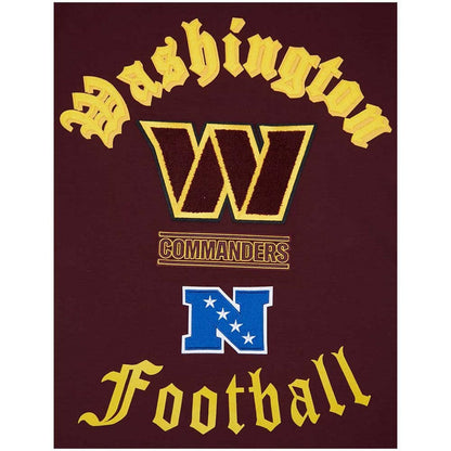 Washington Commanders Pro Standard Old English T-Shirt - Burgundy discount