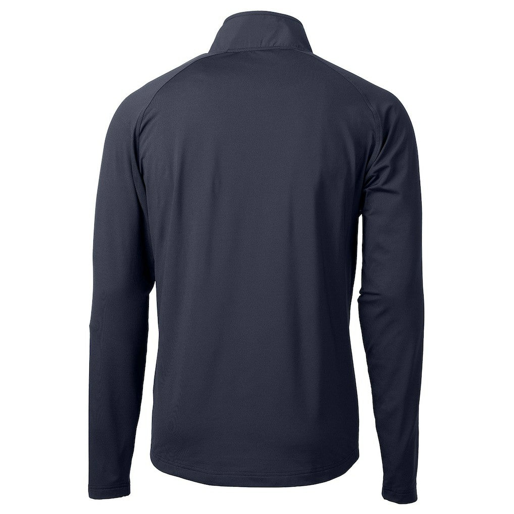 Indianapolis Colts Cutter & Buck Adapt Eco Knit Hybrid Recycled Quarter-Zip Pullover Top - Navy for sale