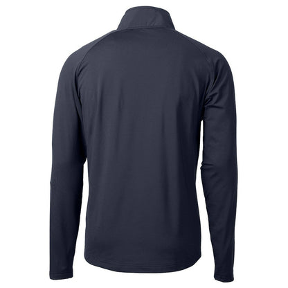 Indianapolis Colts Cutter & Buck Adapt Eco Knit Hybrid Recycled Quarter-Zip Pullover Top - Navy for sale