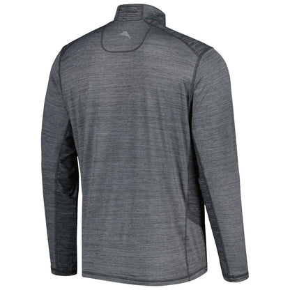 New York Mets Tommy Bahama Delray IslandZone Half-Zip Top - Gray