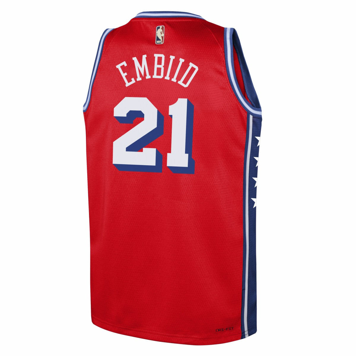 Joel Embiid Philadelphia 76ers Jordan Brand Youth Swingman Jersey - Statement Edition - Red discount