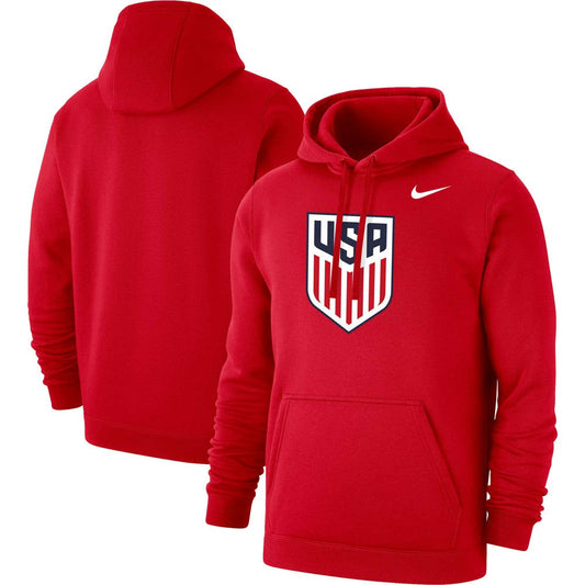 USMNT Club Primary Pullover Hoodie - Red | Nike on sale