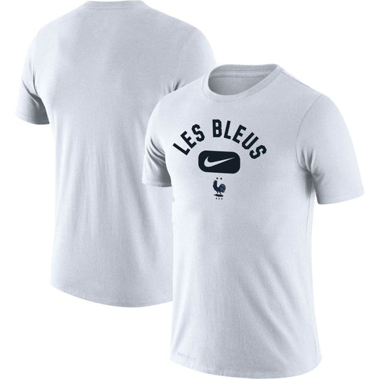France National Team Lockup Legend Performance T-Shirt - White | Nike shop