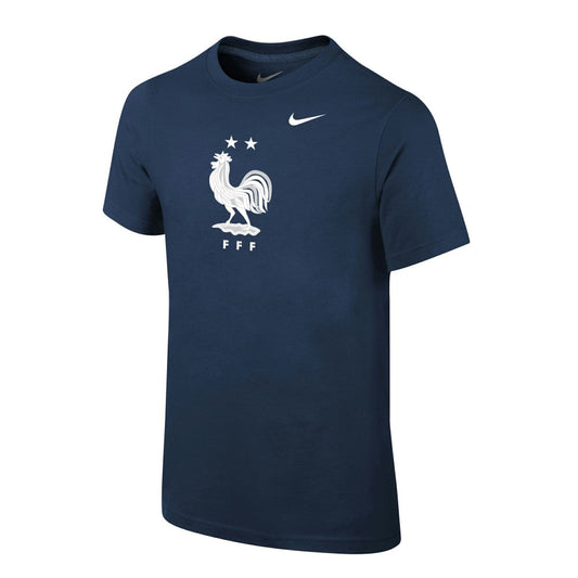 France National Team Youth Core Team T-Shirt - Navy | Nike for sale
