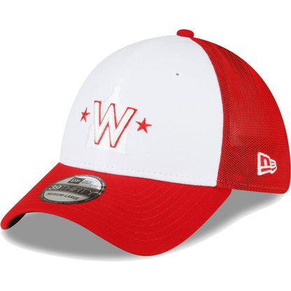 Washington Nationals 2023 On-Field Batting Practice 39THIRTY Flex Hat - Red/White | New Era