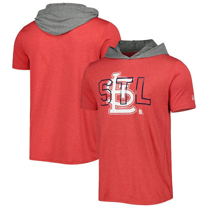 St. Louis Cardinals Team Hoodie T-Shirt - Red | New Era