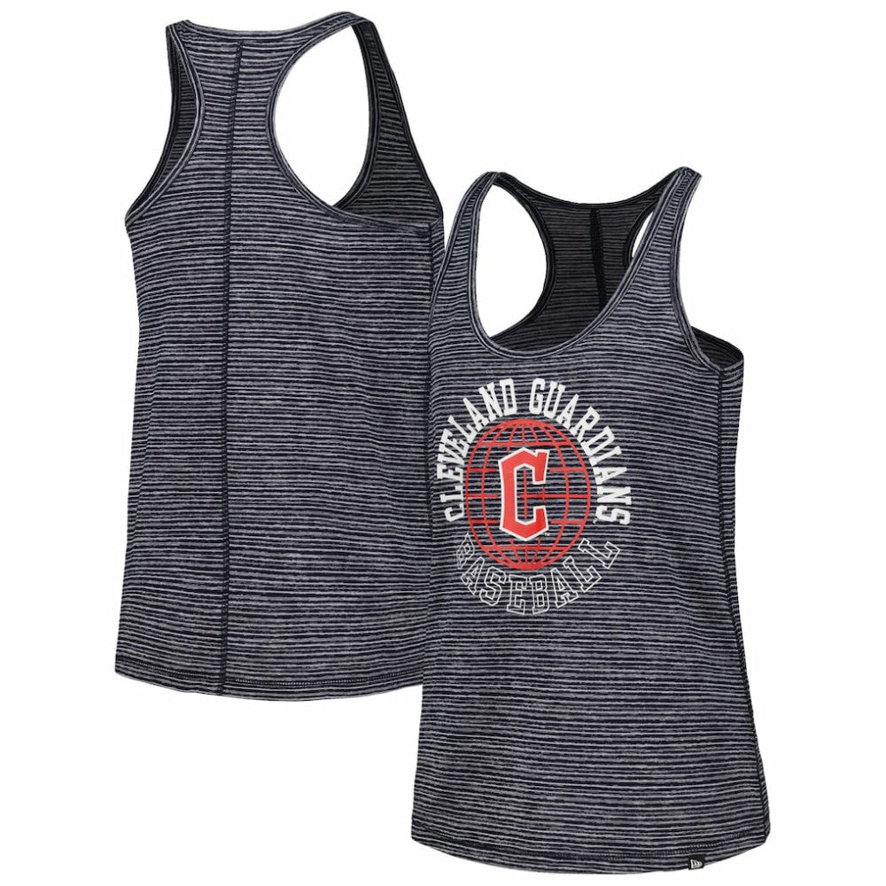 Cleveland Guardians Women's Active Racerback Tank Top - Navy | New Era