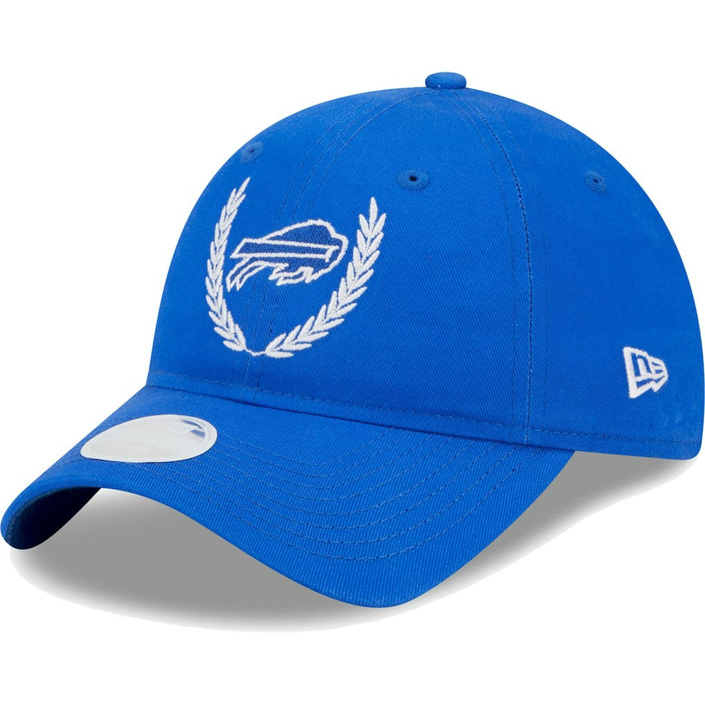 Buffalo Bills New Era Women's Leaves 9TWENTY Adjustable Hat - Royal discount