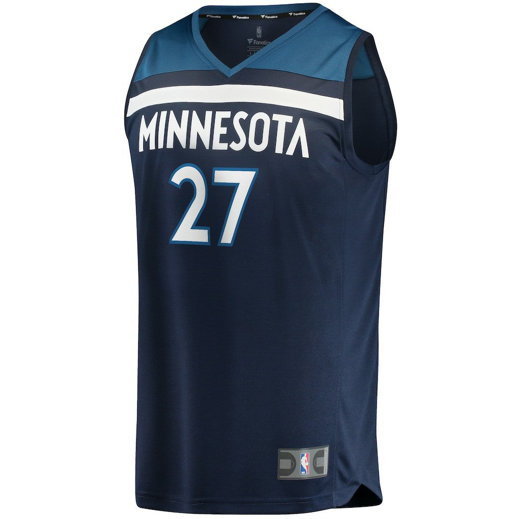 Rudy Gobert Minnesota Timberwolves Fast Break Replica Jersey - Icon Edition - Navy | Fanatics sale