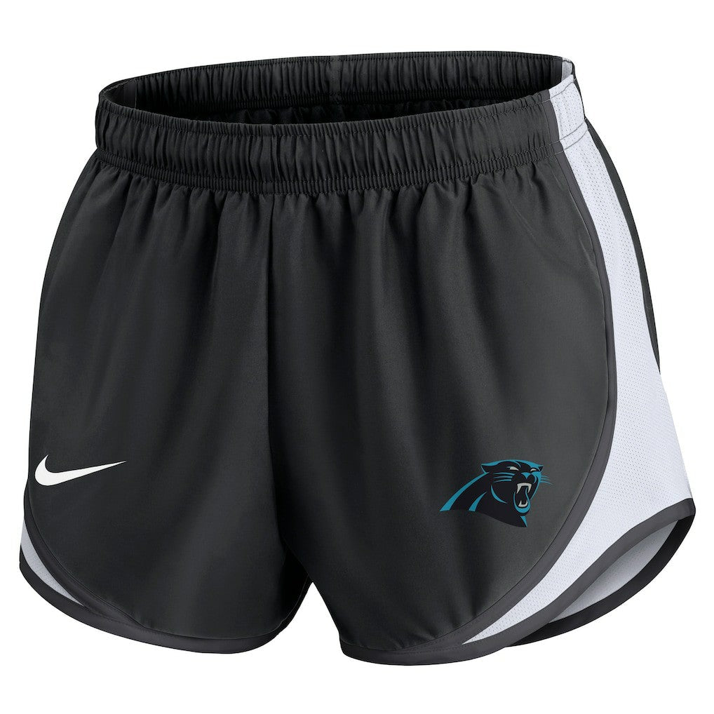 Carolina Panthers Women's Performance Tempo Shorts - Black | Nike for sale