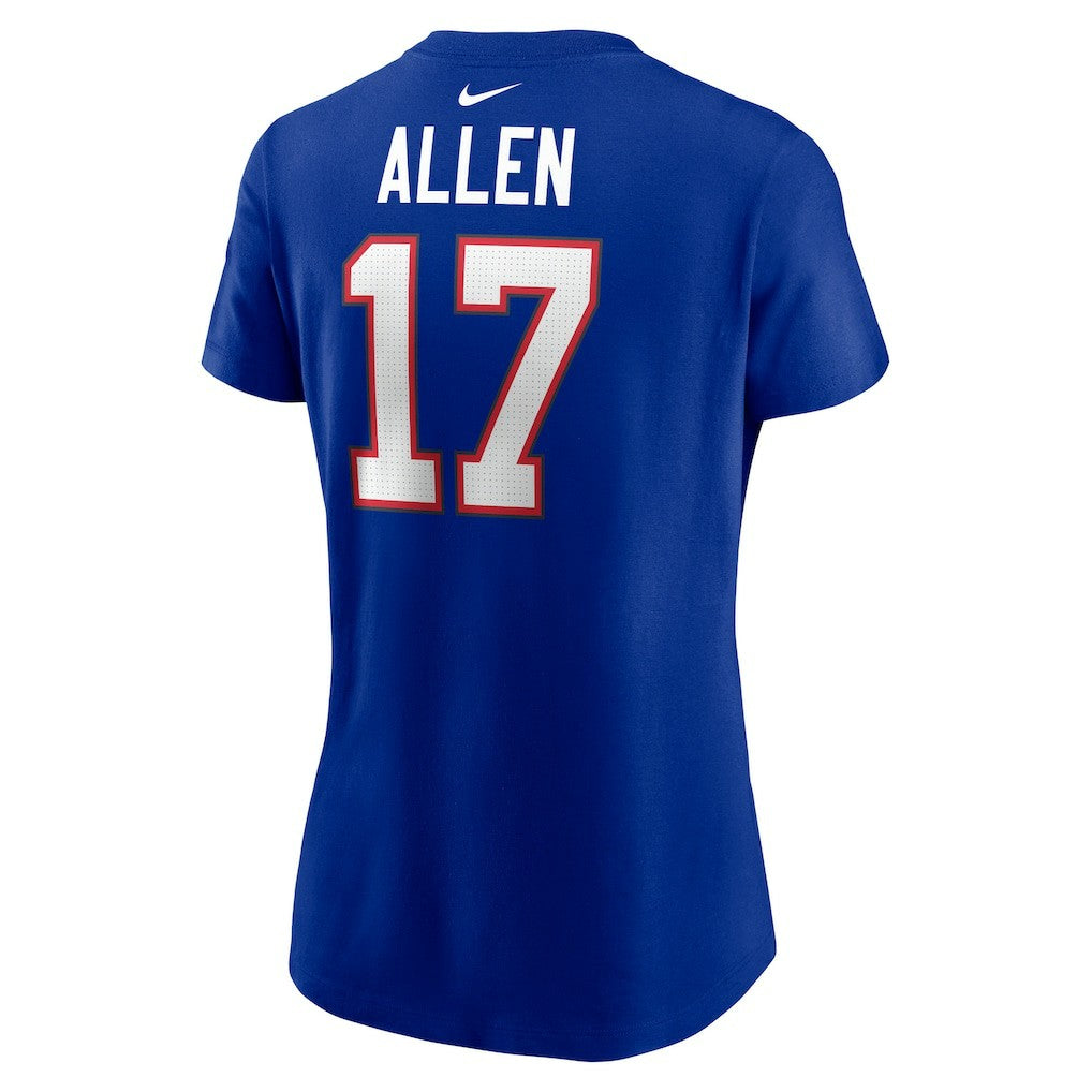 Josh Allen Buffalo Bills Women's Player Name & Number T-Shirt - Royal | Nike online