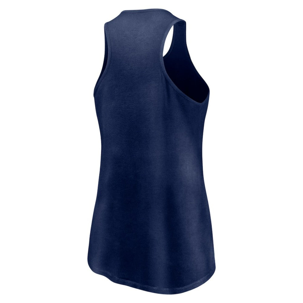 Chicago White Sox Women's Simplicity Swing Racerback Scoop Neck Tank Top - Navy