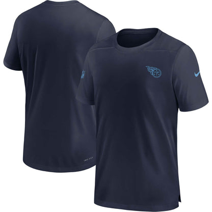 Tennessee Titans Sideline Coach Performance T-Shirt - Navy | Nike outlet
