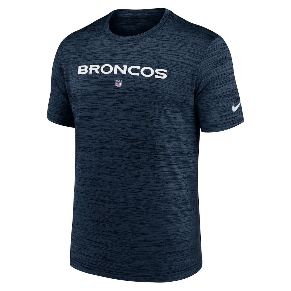 Denver Broncos Velocity Performance T-Shirt - Navy | Nike sale