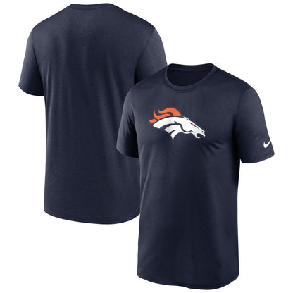 Denver Broncos Primetime Legend Logo Performance T-Shirt - Navy | Nike discount