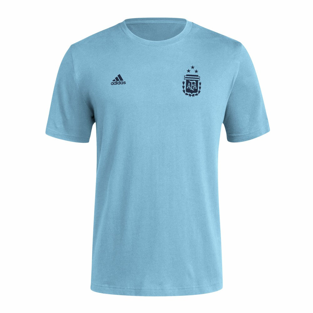Argentina National Team Crest T-Shirt - Light Blue | Adidas shop
