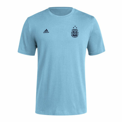 Argentina National Team Crest T-Shirt - Light Blue | Adidas shop