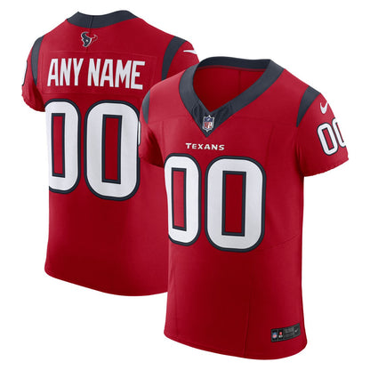 Houston Texans Alternate Vapor F.U.S.E. Elite Custom Jersey - Red | Nike online