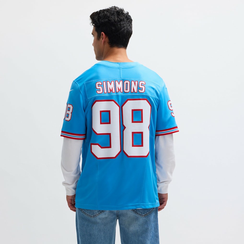 Jeffery Simmons Tennessee Titans Vapor F.U.S.E. Limited Jersey - Light Blue | Nike outlet