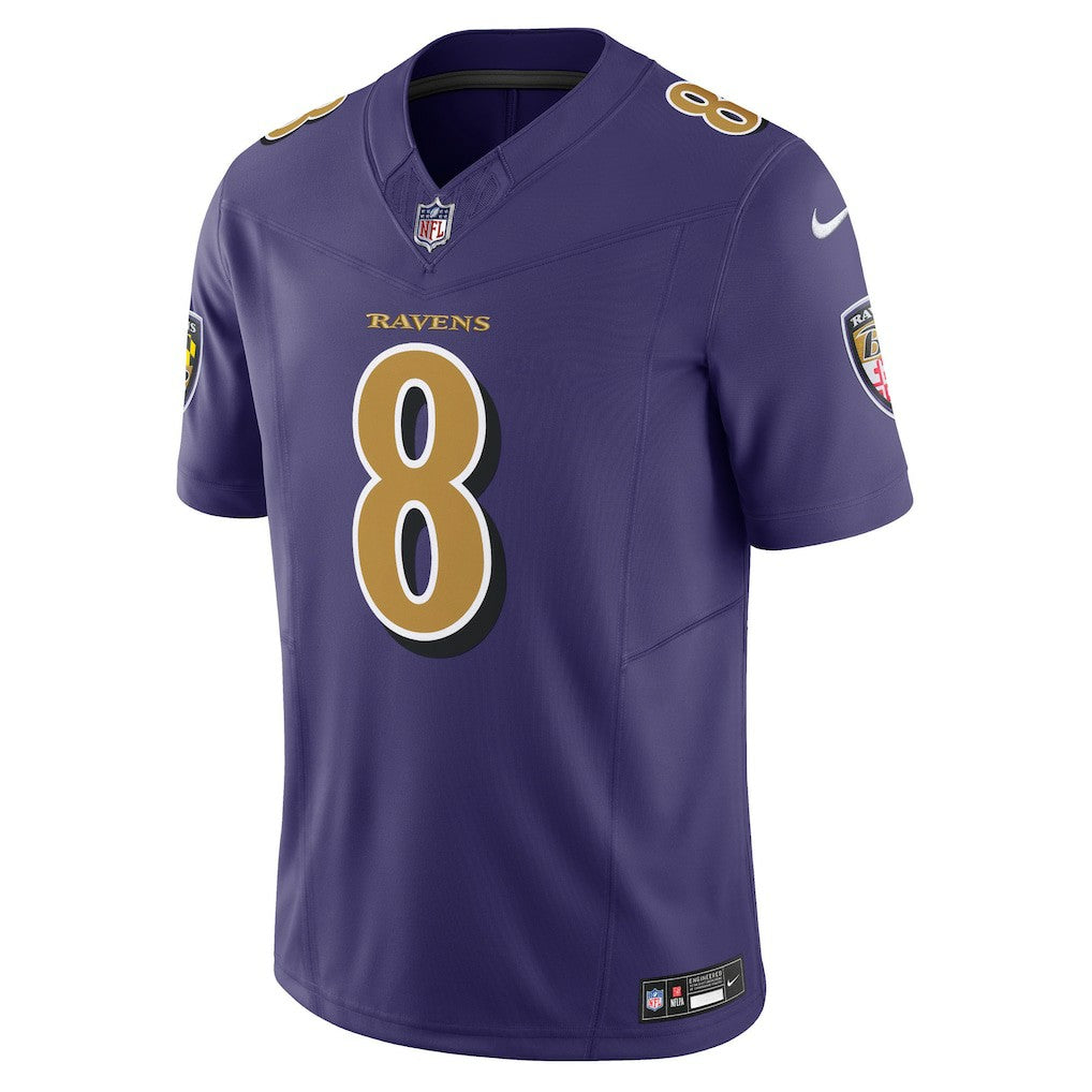 Lamar Jackson Baltimore Ravens Vapor F.U.S.E. Limited Jersey - Purple | Nike discount