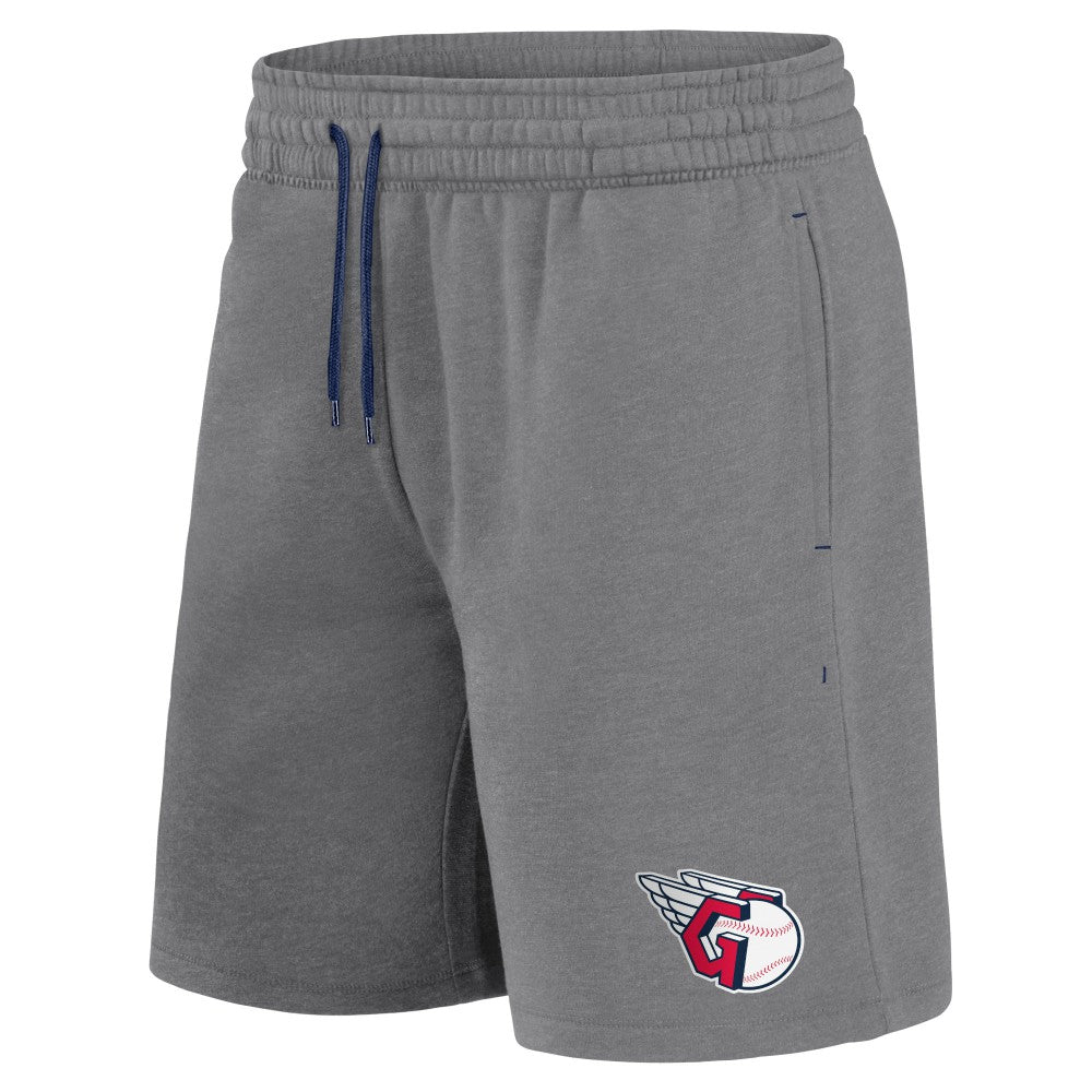 Cleveland Guardians Arch T-Shirt & Shorts Combo Set - Navy/Heather Gray