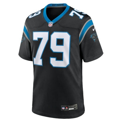 Ikem Ekwonu Carolina Panthers Game Jersey - Black | Nike online