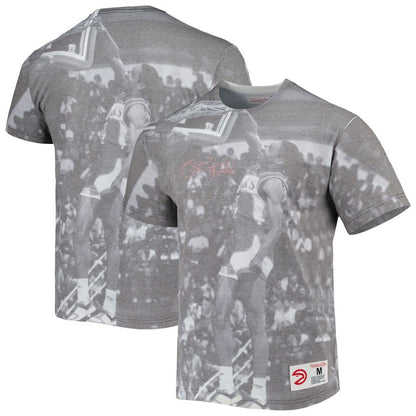 Spud Webb Atlanta Hawks Above The Rim T-Shirt - Heather Gray | Mitchell & Ness discount
