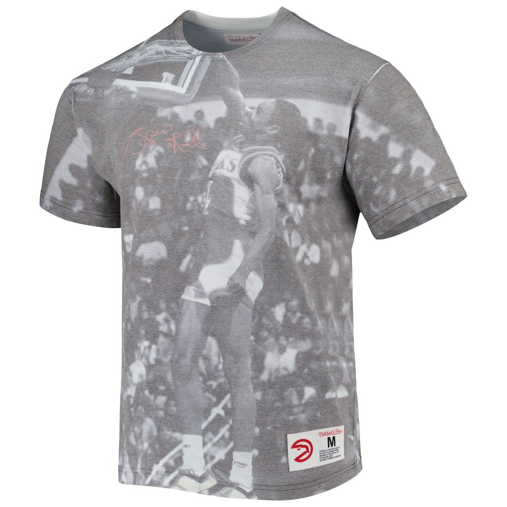 Spud Webb Atlanta Hawks Above The Rim T-Shirt - Heather Gray | Mitchell & Ness discount